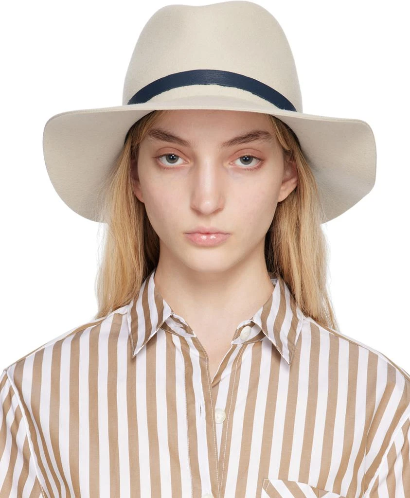 Rag & Bone Gray Finley Packable Fedora - Hats - BeyondStyle