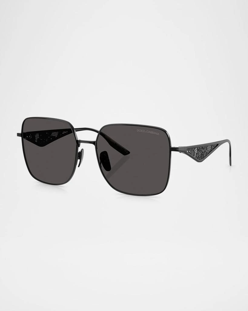 Dolce & Gabbana DG2310 Square Metal Sunglasses 3
