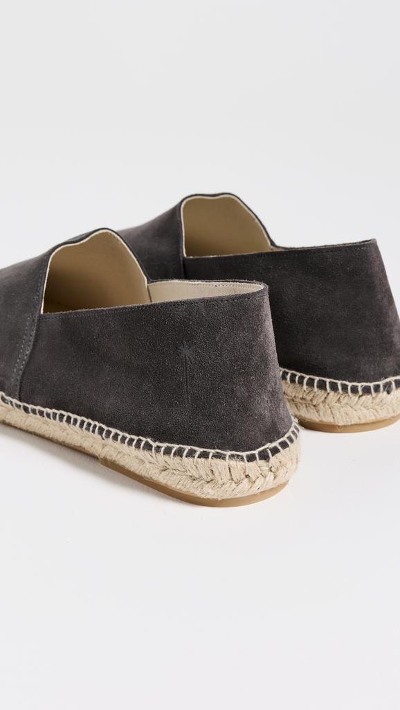 Manebi Suede Square Toe Espadrilles