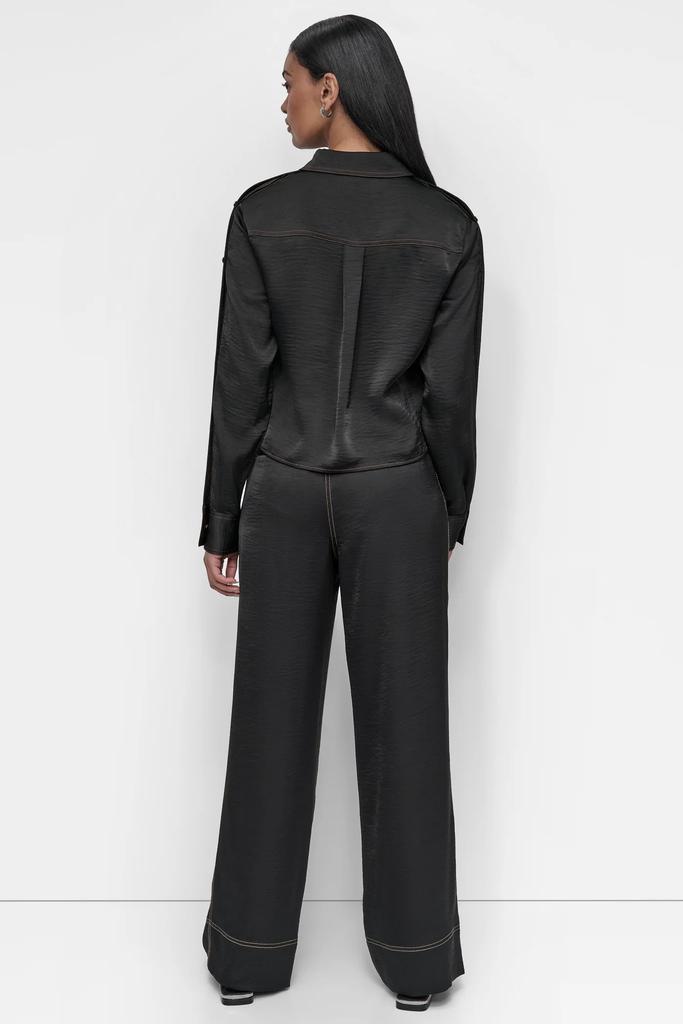 DKNY BUTTON DETAILED SHIRT