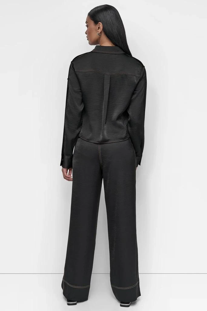DKNY BUTTON DETAILED SHIRT 2