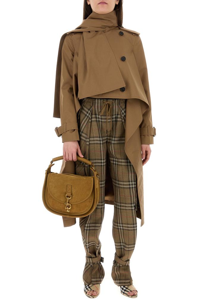 ハンドバッグ BURBERRY CAMEL SUEDE HEBDEN HANDBAG Shop Camel suede Hebden handbag on Sale at BeyondStyle – Get