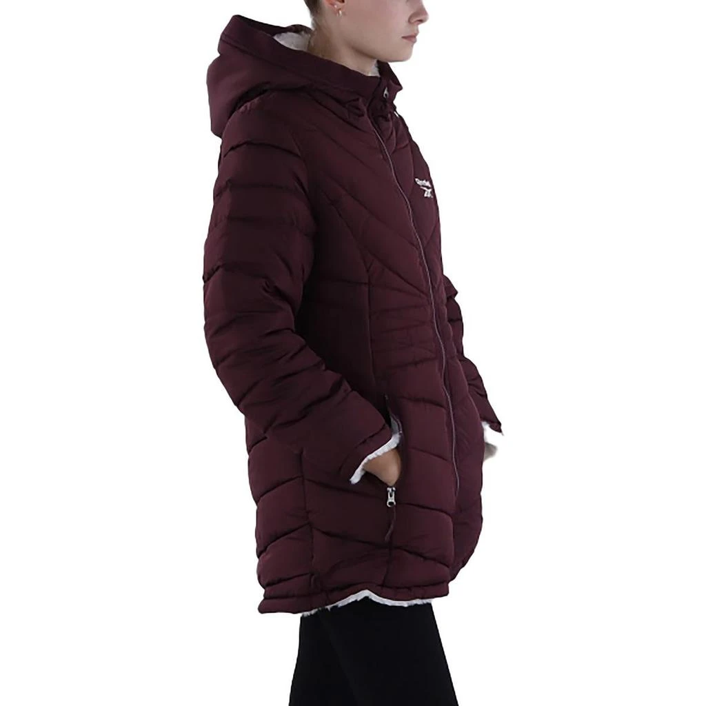Reebok Womens Insulated Faux Fur Lined Puffer Jacket 2