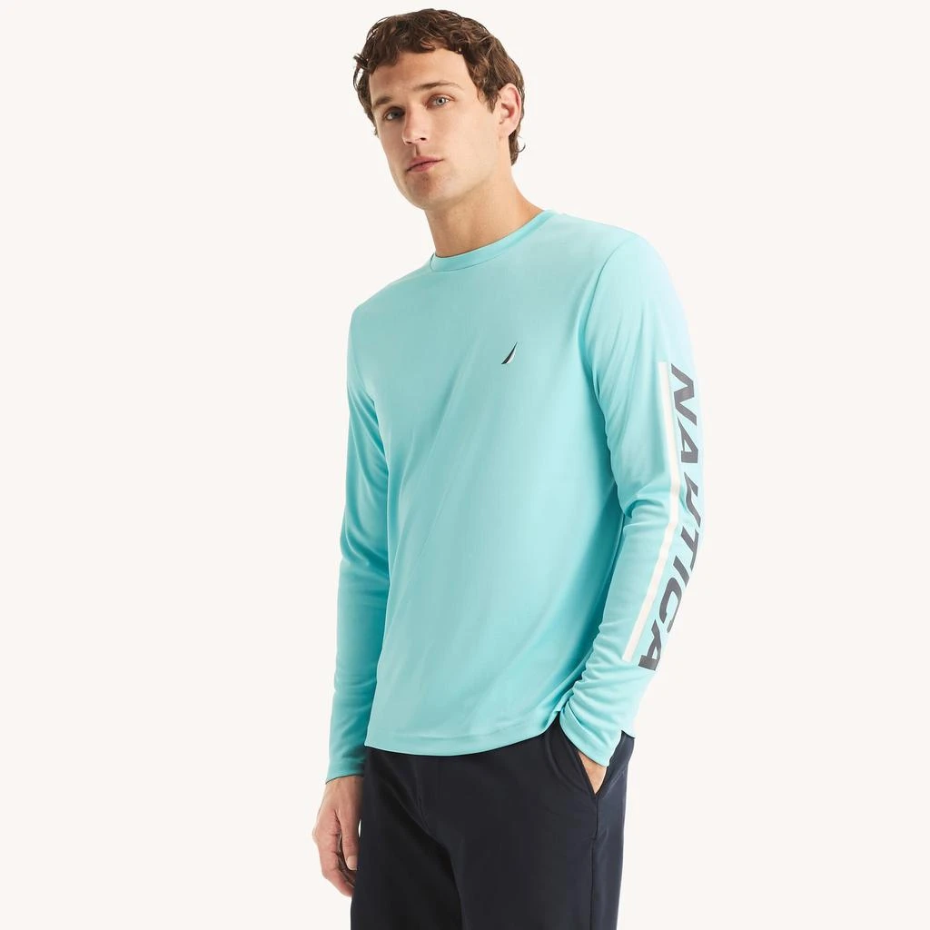 Nautica Mens Sustainably Crafted Rash Guard 4
