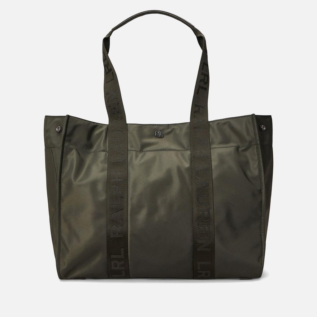 【送料&関税込】Ralph Lauren Stevie Tote Nylon Extra-Large Stevie Zip Tote Bag