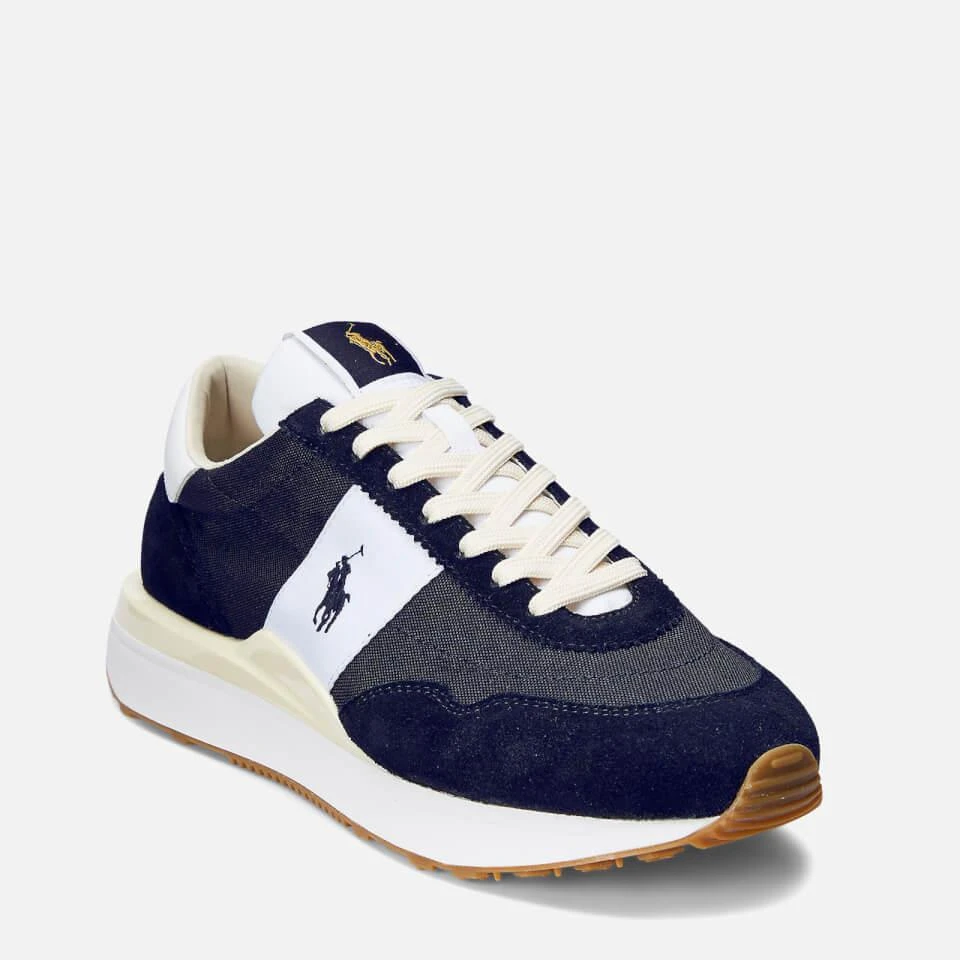 Ralph Lauren POLO RALPH LAUREN TRAIN 89 SUEDE, MESH AND FAUX LEATHER TRAINERS 2
