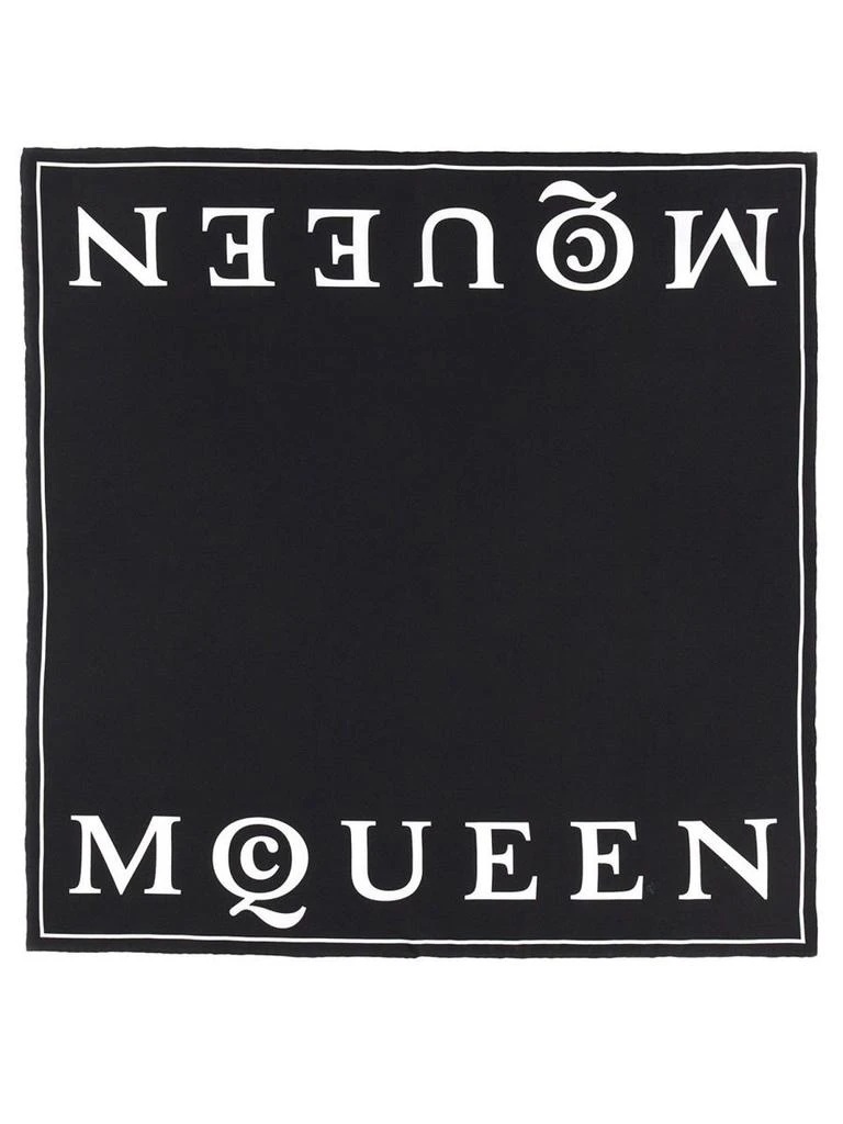 Alexander McQueen Alexander Mcqueen Silk Scarf 3