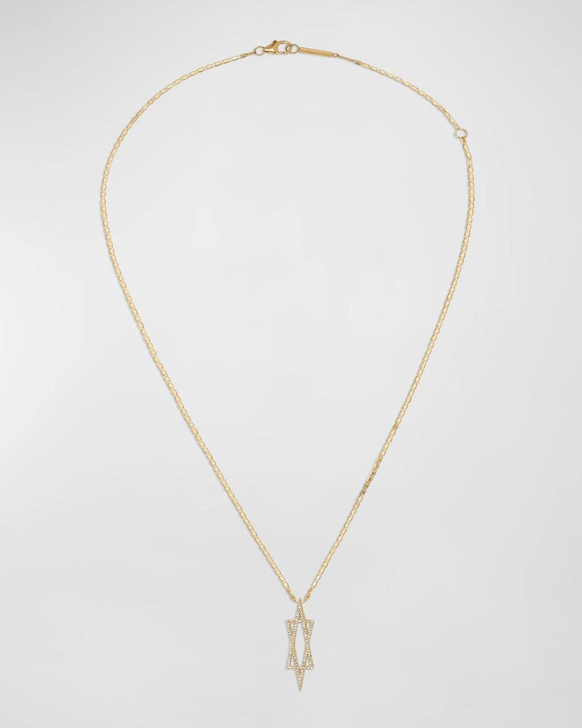 LANA Affinity Diamond Star of David Necklace 1