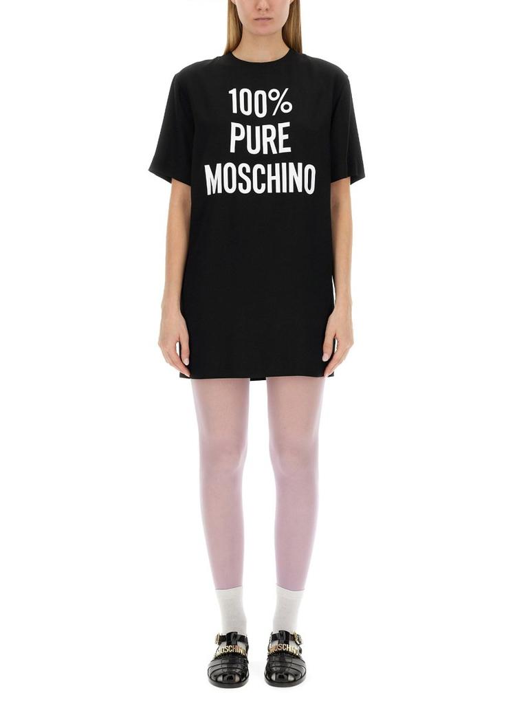 【送料&関税込】Moschino Upside Down Logo T-shirt Moschino Upside Down Logo T-shirt - Compare Prices from 4+