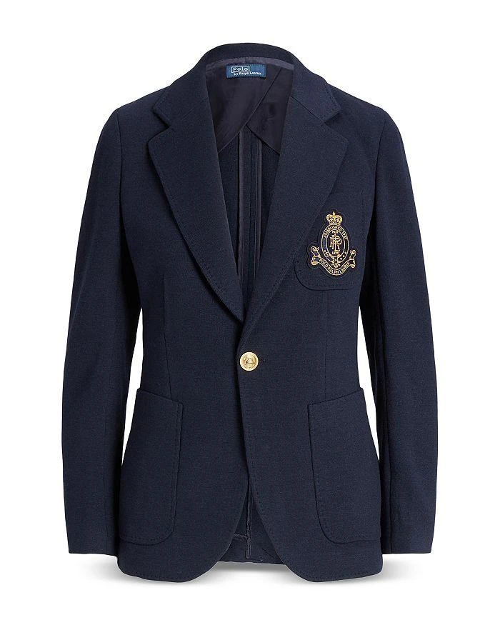 Polo Ralph Lauren Crest Embellished Blazer 6