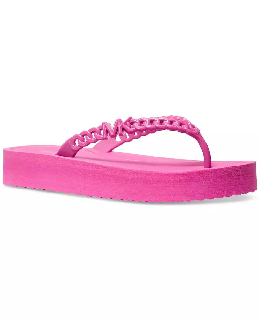 Michael Kors Zaza Slip-On Platform Flip Flop Sandals 1
