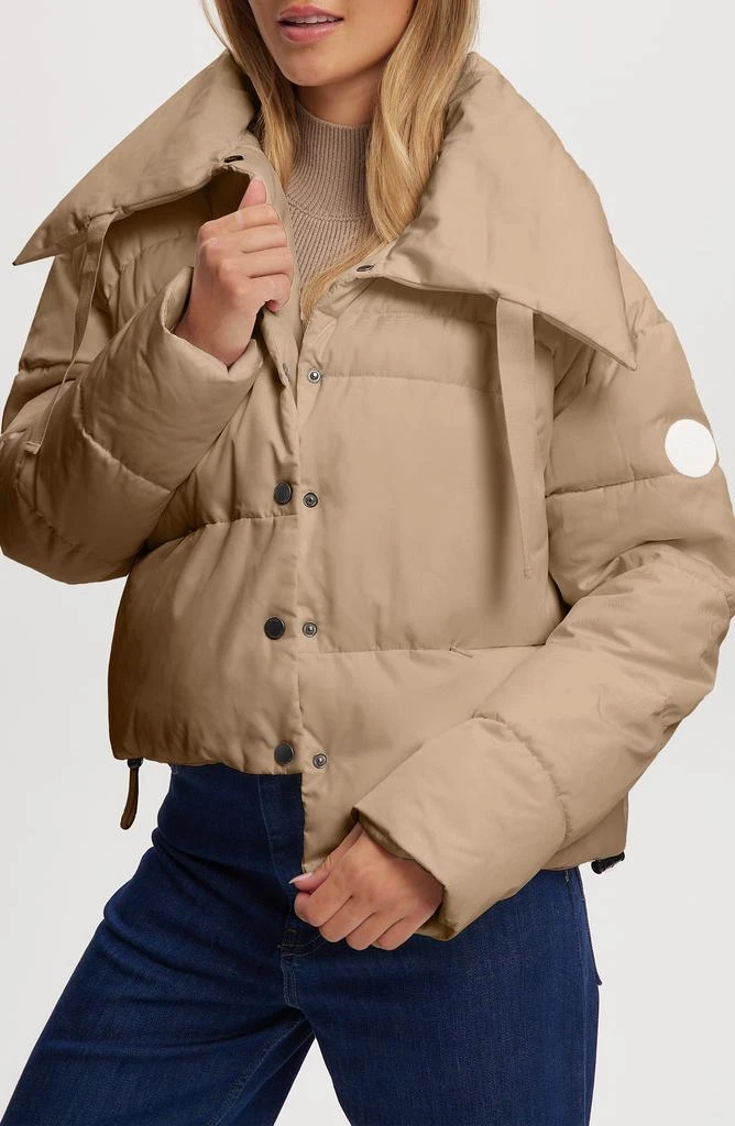 NOIZE Crop Puffer Jacket 3