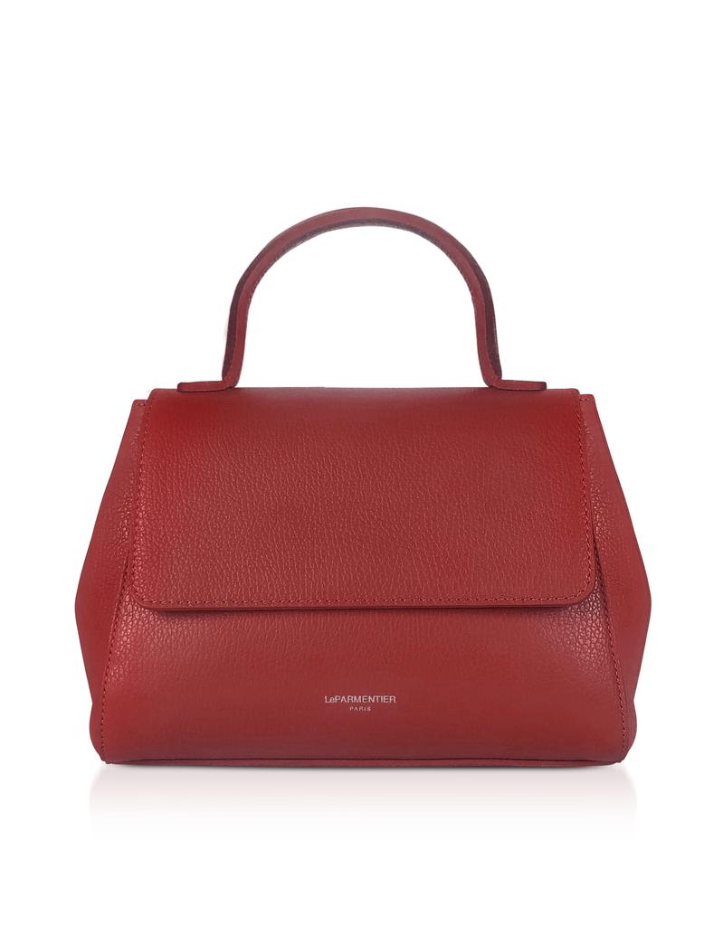 LePARMENTIER Paris Ladyfinger Top Handle Ladybag w/Strap
