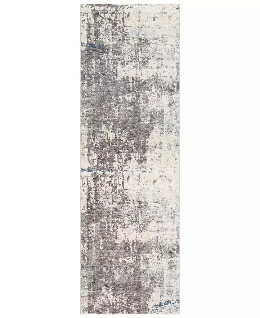 Surya CLOSEOUT! Presidential PDT-2301 Medium Gray 3'3" x 8' Runner Area Rug