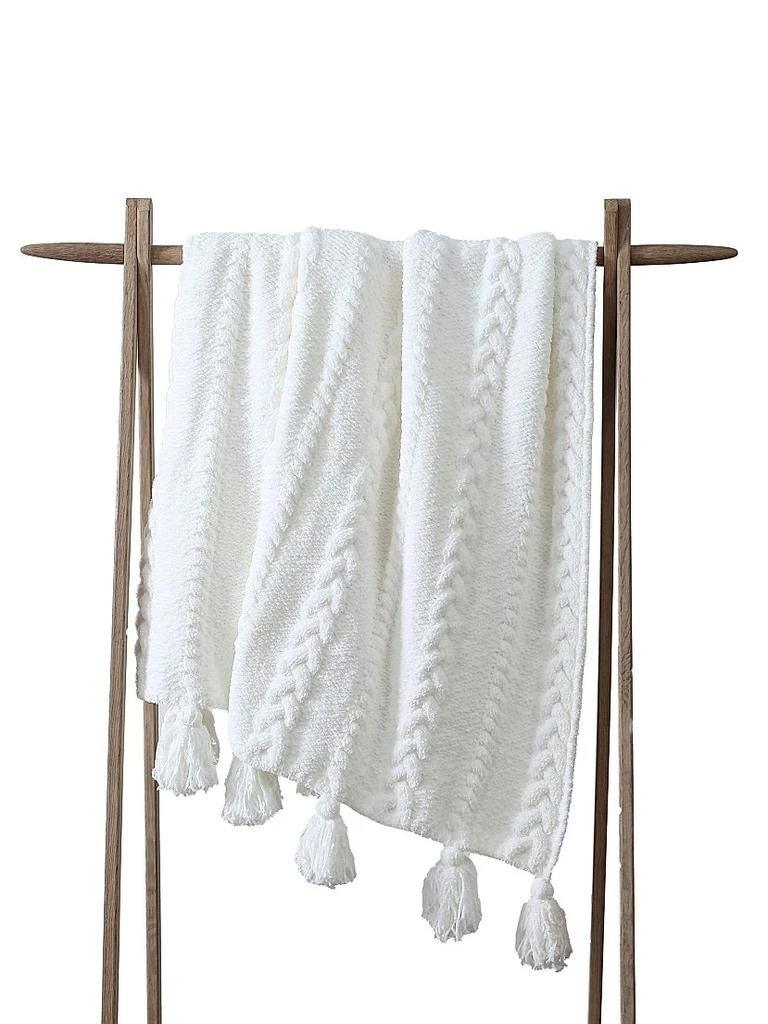 Sunday Citizen Braided Pom Pom Throw