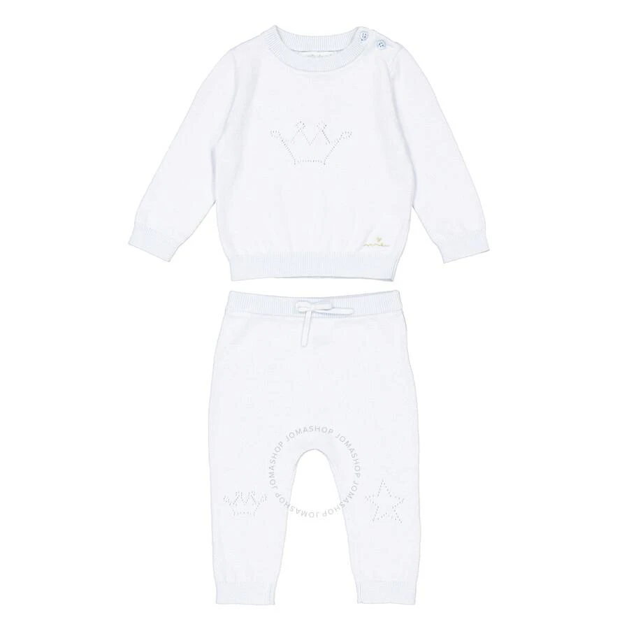 Marie Chantal Marie Chantal Pointelle Crown Crawler Set, Size 24M 2