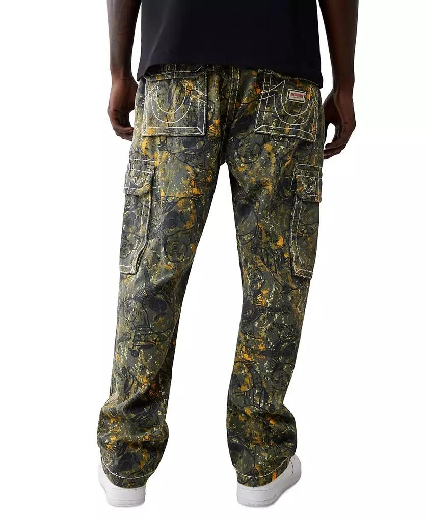 True Religion Men's Big T Relaxed-Fit Buddha Camo Cargo Pants 3