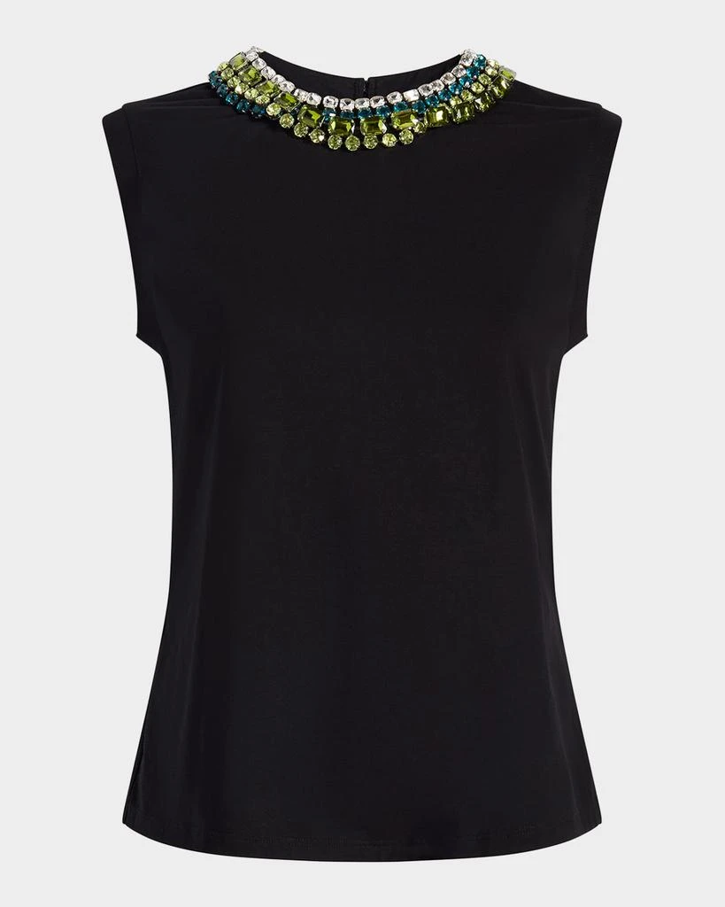 Cinq a Sept Blaine Crystal-Embellished Tee 1