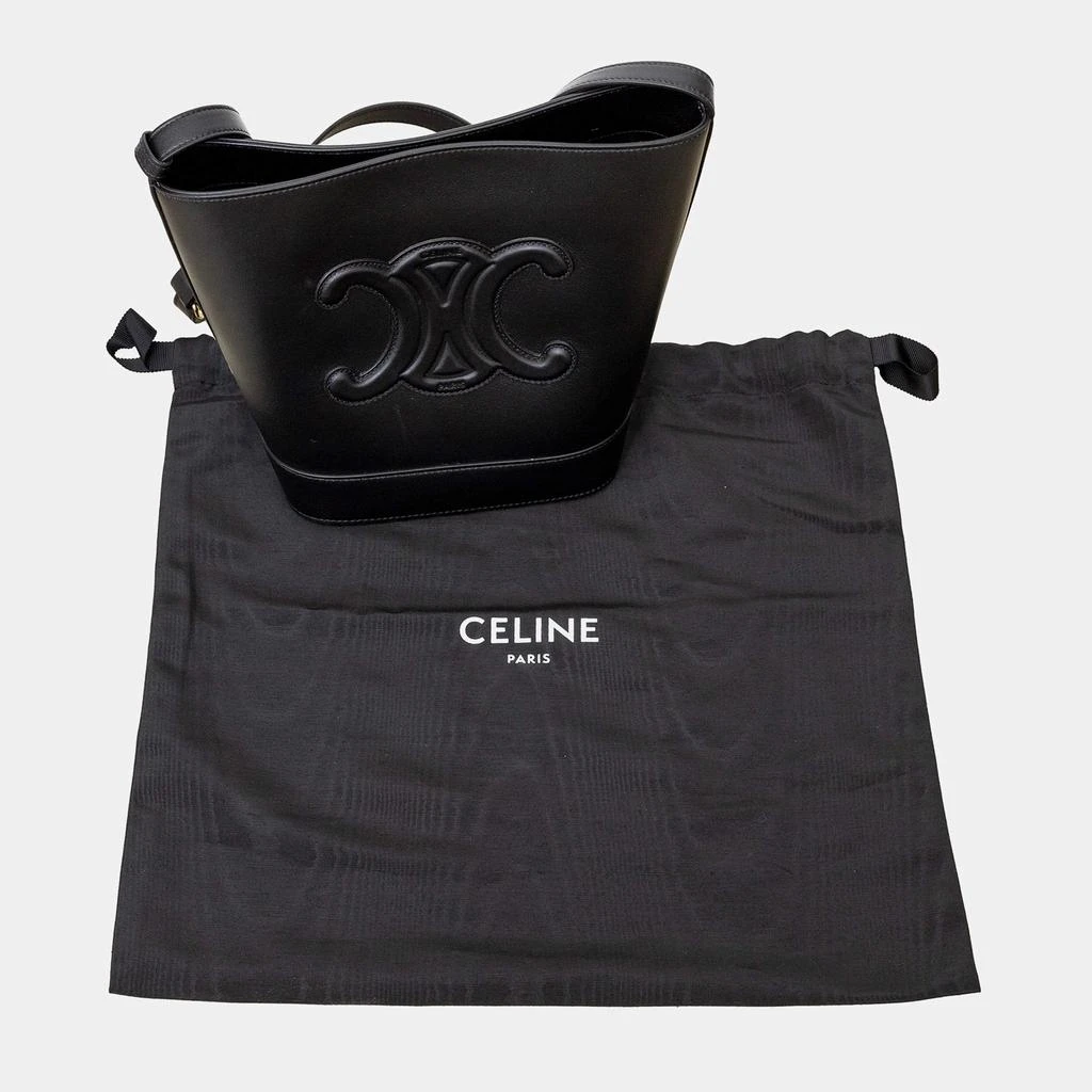 Celine Celine Small Bucket Cuir Triomphe Bag 10