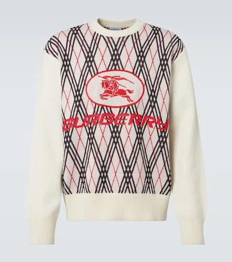 Burberry Argyle jacquard sweater 1