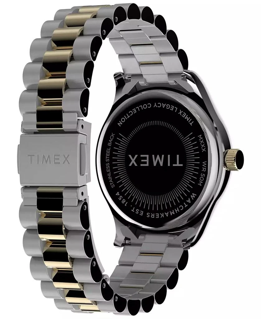 Timex Women's Analog Two-Tone Stainless Steel Watch, 34mm 3
