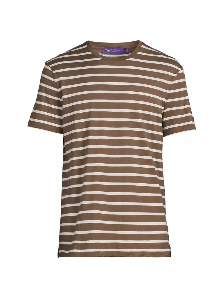 Ralph Lauren Striped Lisle Crewneck T-Shirt 1