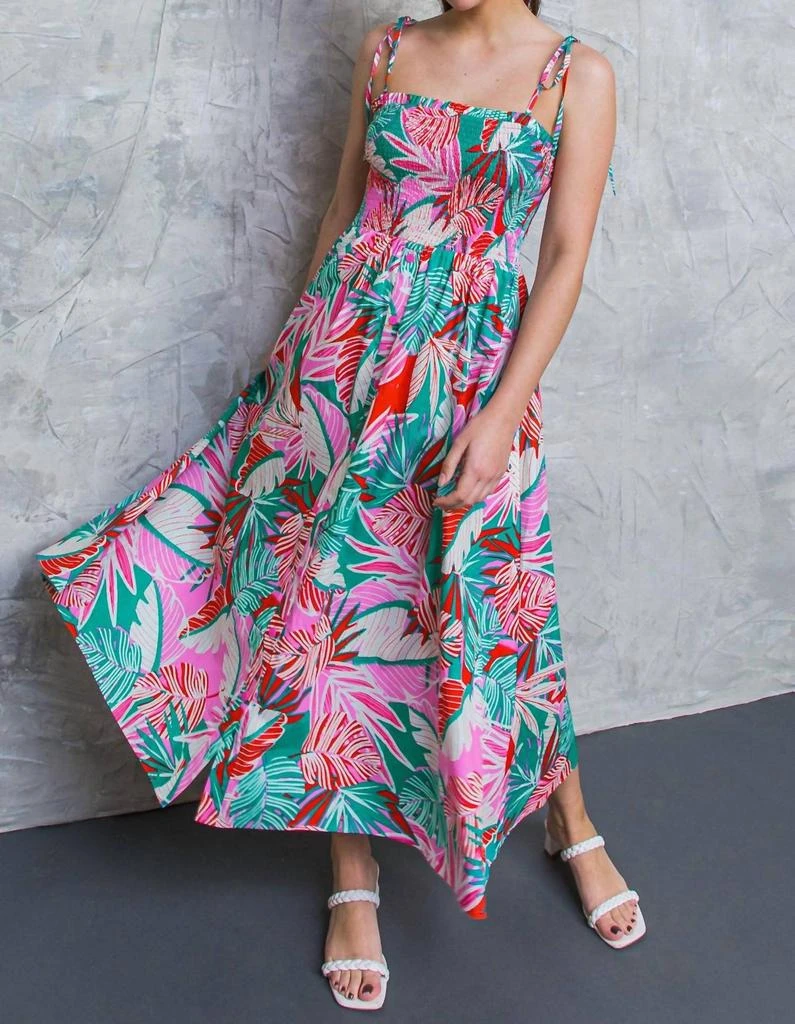 FLYING TOMATO Flying Tomato - Endless Summer Midi Dress 1