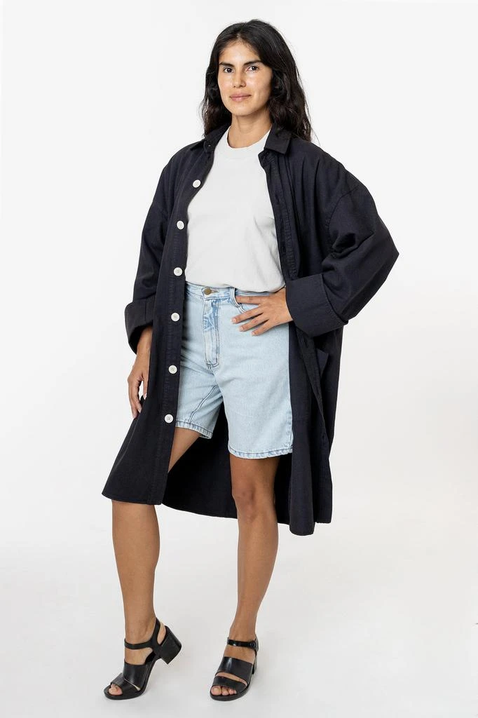 Los Angeles Apparel RCT312GD - Mid Length Lab Coat 3