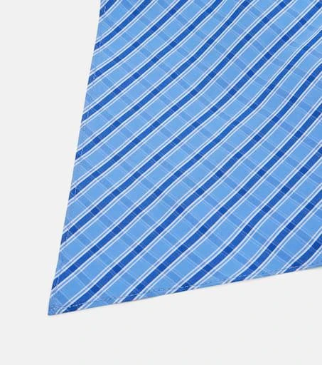 Faithfull Lucia checked cotton scarf 3