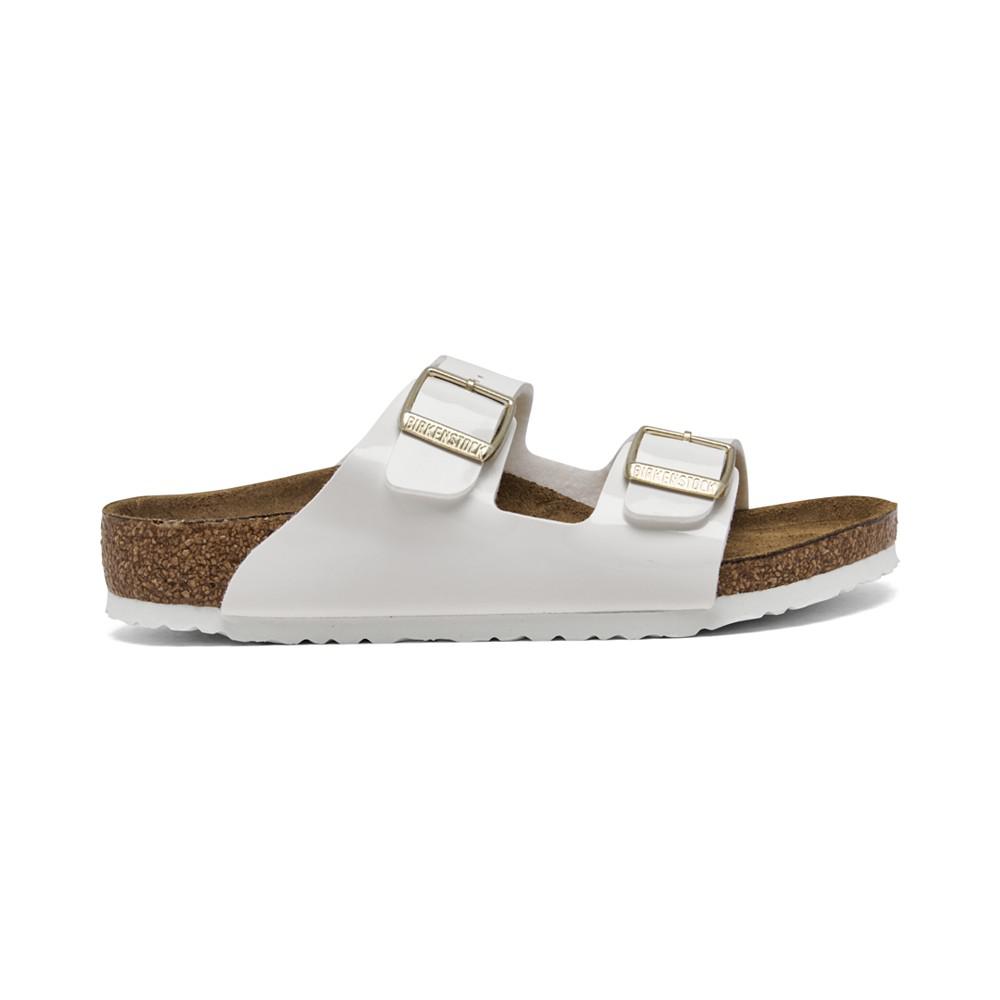 Birkenstock Little Girls Arizona Birko-Flor Patent Sandals from Finish Line