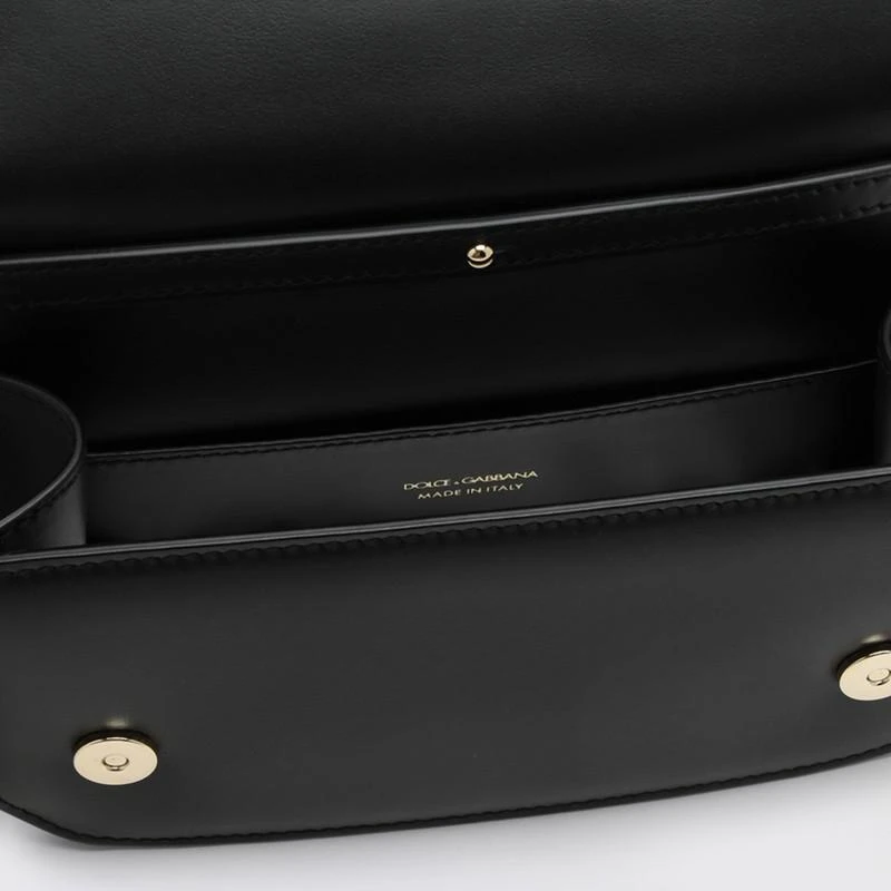 Dolce&Gabbana 3.5 black leather shoulder bag 5