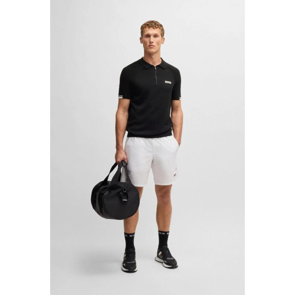 Hugo Boss Active slim-fit knit polo with moisture management 2