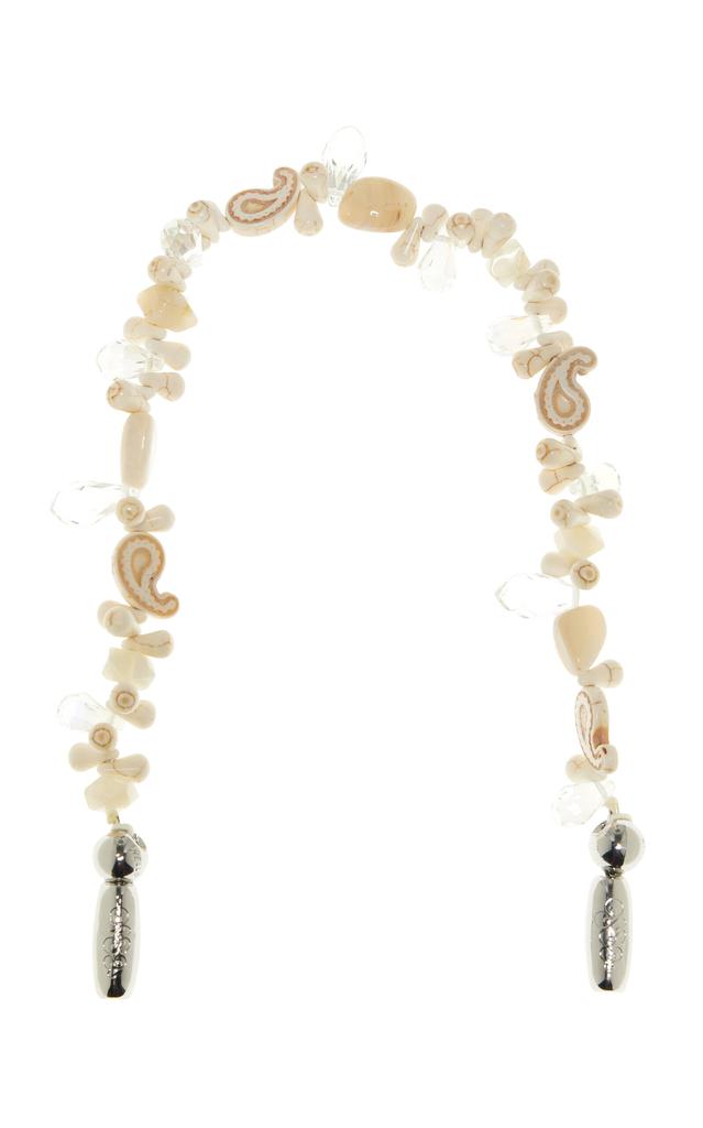 Ossa Ossa Crystal Paisley Phone Strap Wristlet - Moda Operandi