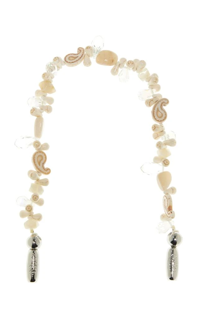 Ossa Ossa Crystal Paisley Phone Strap Wristlet - Moda Operandi 1