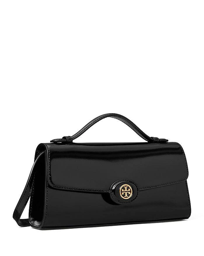 Tory Burch Robinson Spazzolato Top Handle Chain Wallet 4