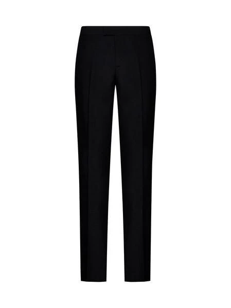 Versace EVENING PANT WITH DUCHESSE DETAIL 1
