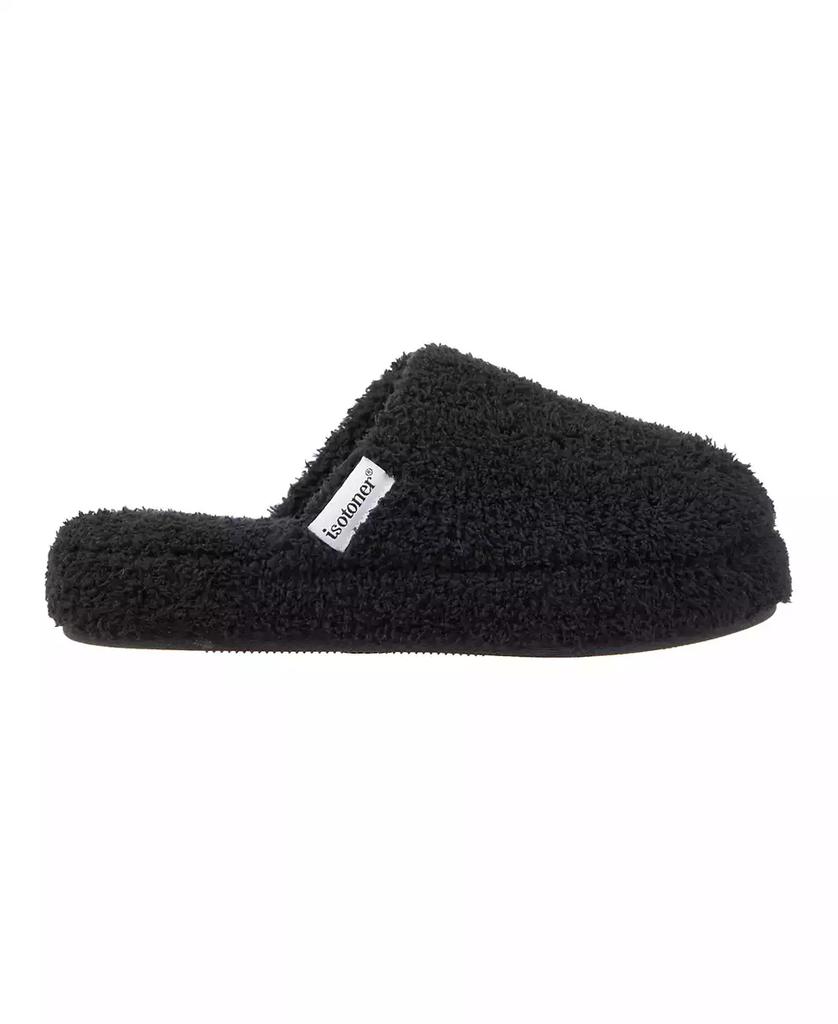 Isotoner Signature Women's Cozy Plush Terry Knit Joey Clog Slippers