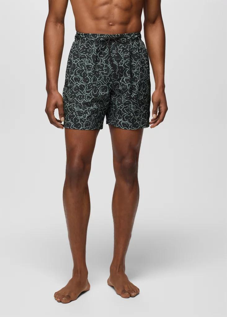 Prana Mens prAna La Jolla Lined Swim Short - Shadow Feelings