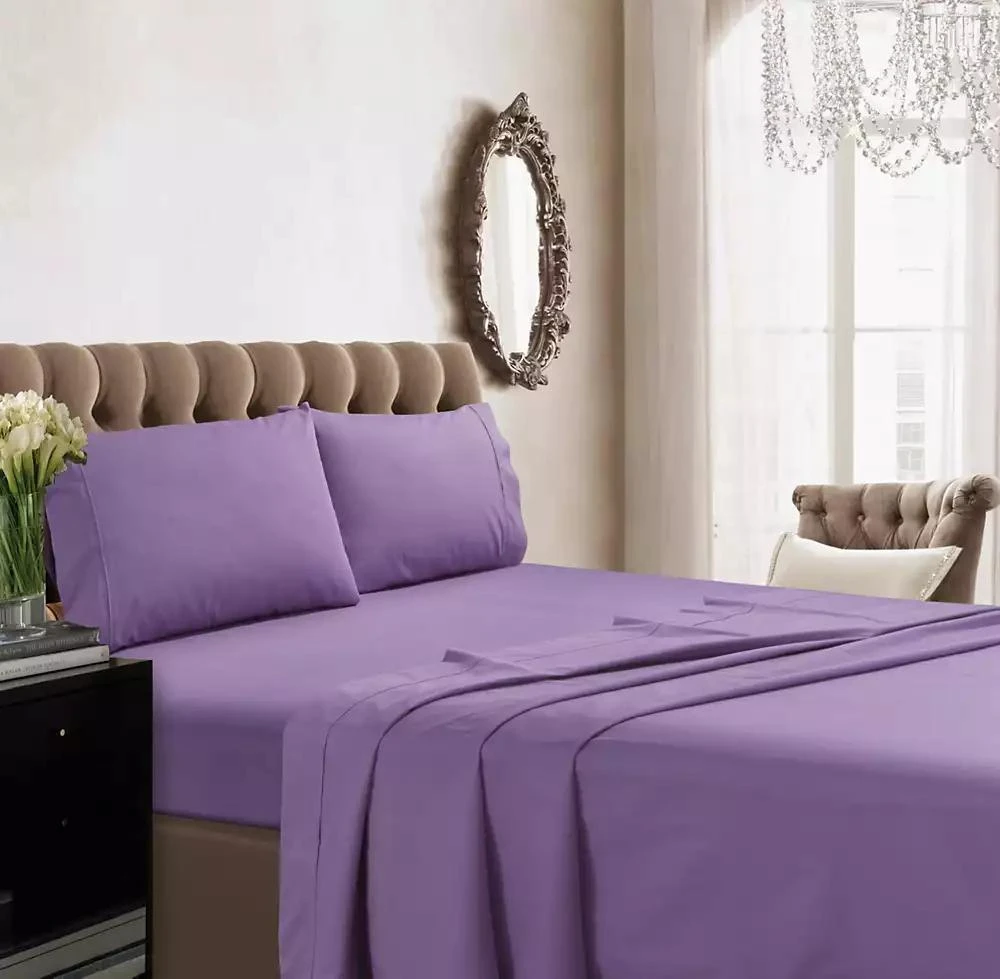 Tribeca Living 350 Thread Count Cotton Percale Extra Deep Pocket Sheet Set, Twin XL 6
