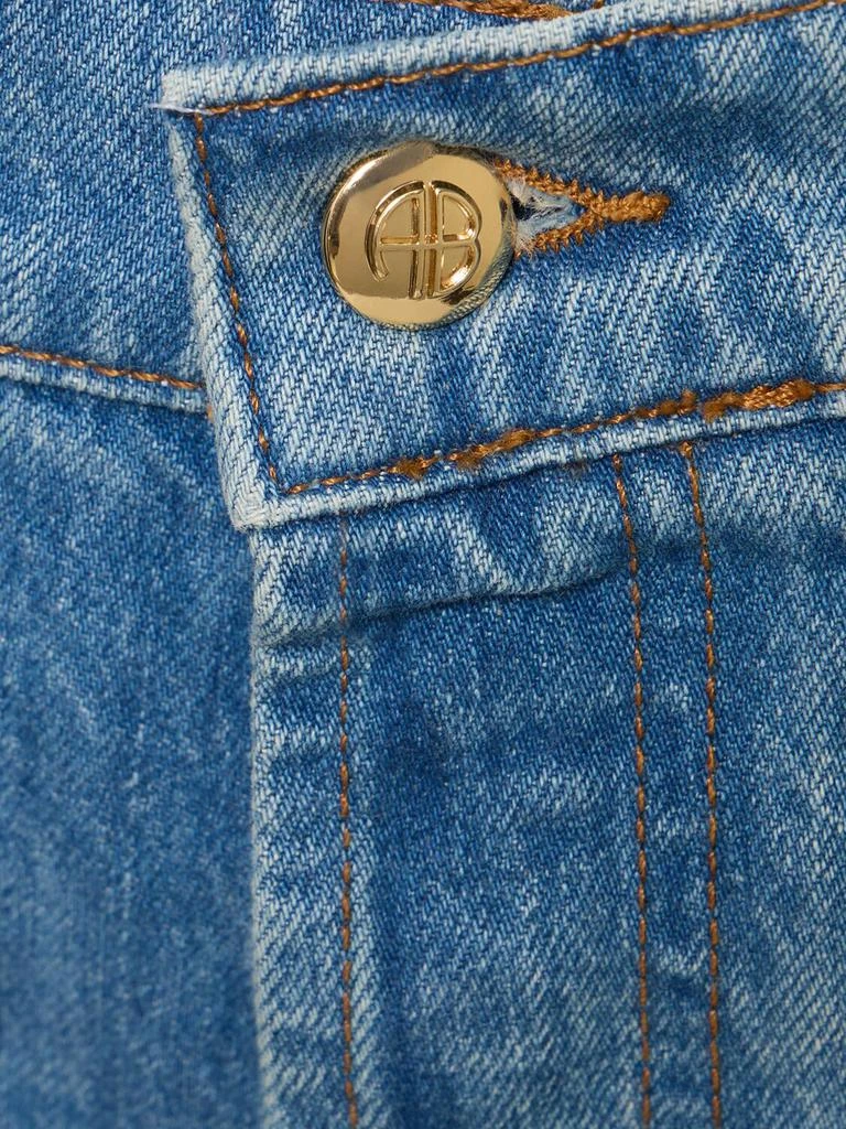 ANINE BING Gavin High Rise Straight Jeans 3