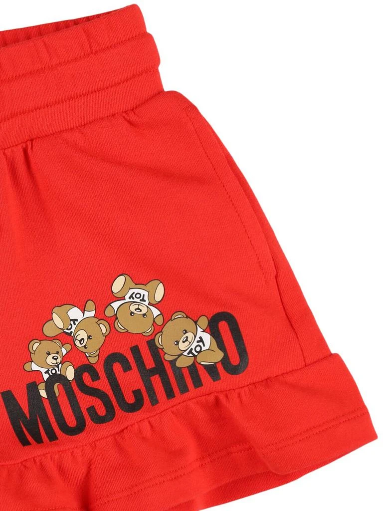 MOSCHINO Cotton Sweat Shorts 1