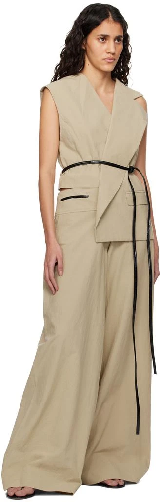 Christopher Esber Beige Mason Vest 4