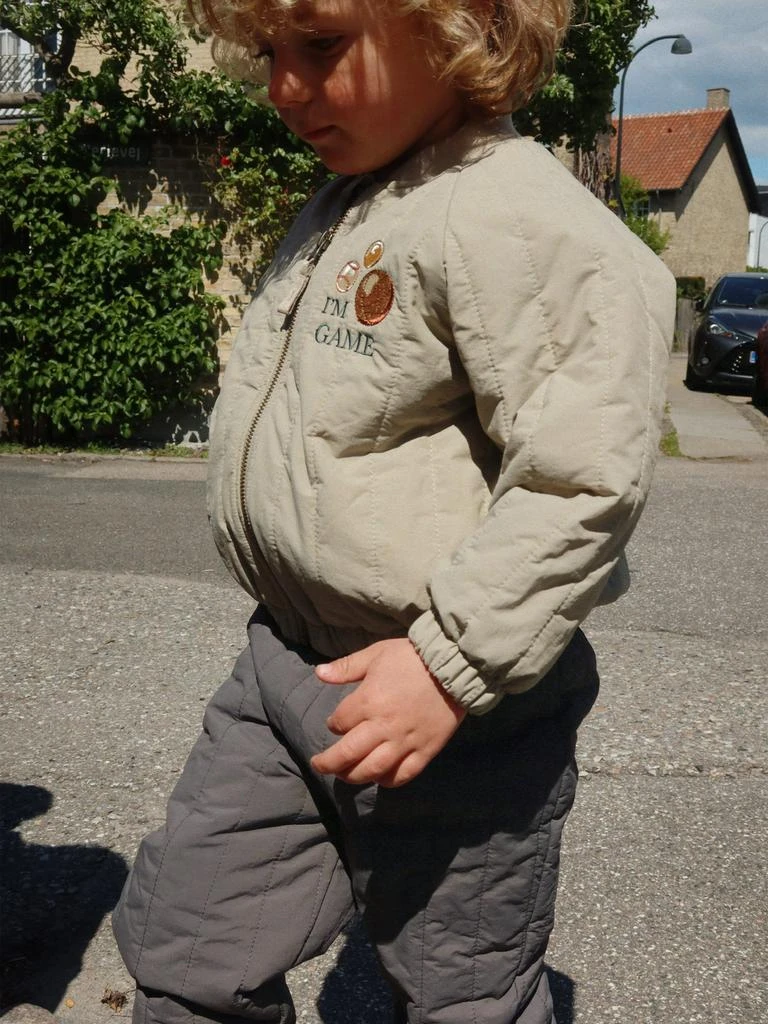 Konges Slojd Konges Sløjd Boys Juno Bomber Jacket in Beige 6