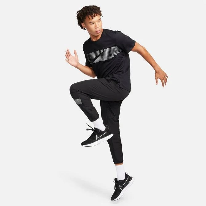NIKE Men's Nike Miler Flash Dri-FIT UV Running T-Shirt 2