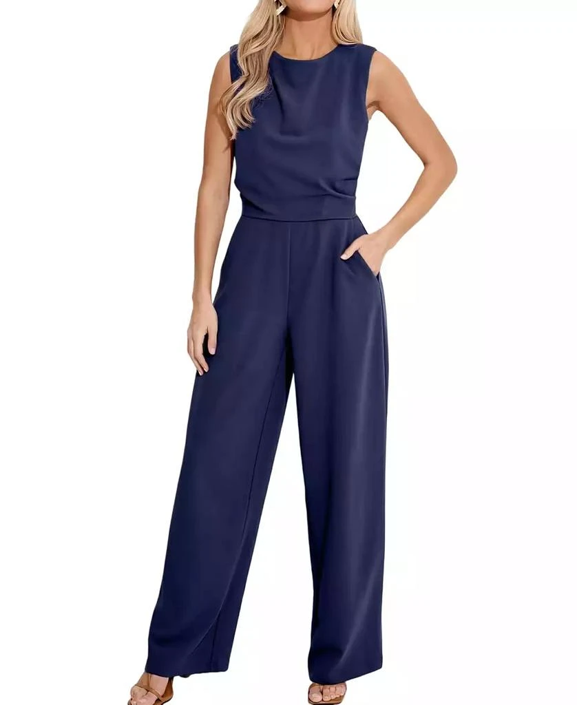 Cupshe Women's Sleeveless Wide-Leg Jumpsuit 1