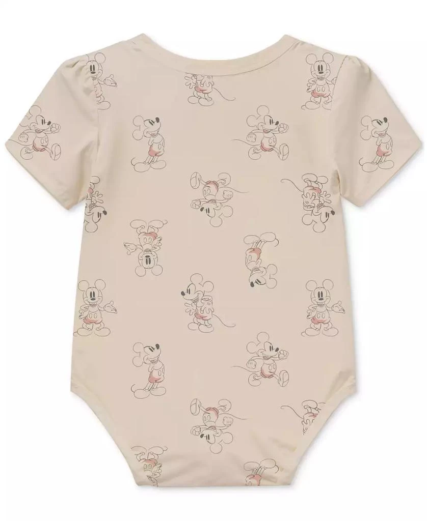 Disney Baby Mickey Mouse Short-Sleeve Bodysuits, 3 Pack 7