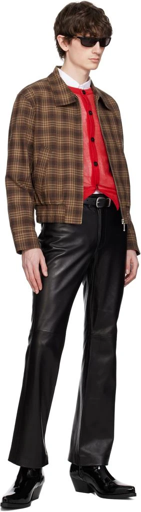 Ernest W. Baker Black Western Boots 5