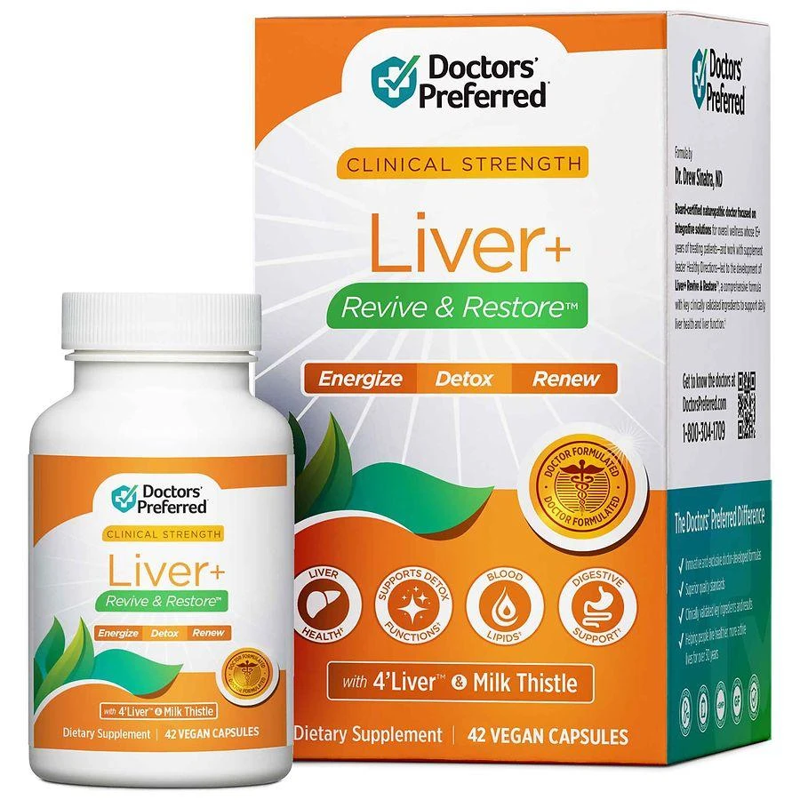 Doctors' Preferred Liver+ Revive & Restore Capsules 1