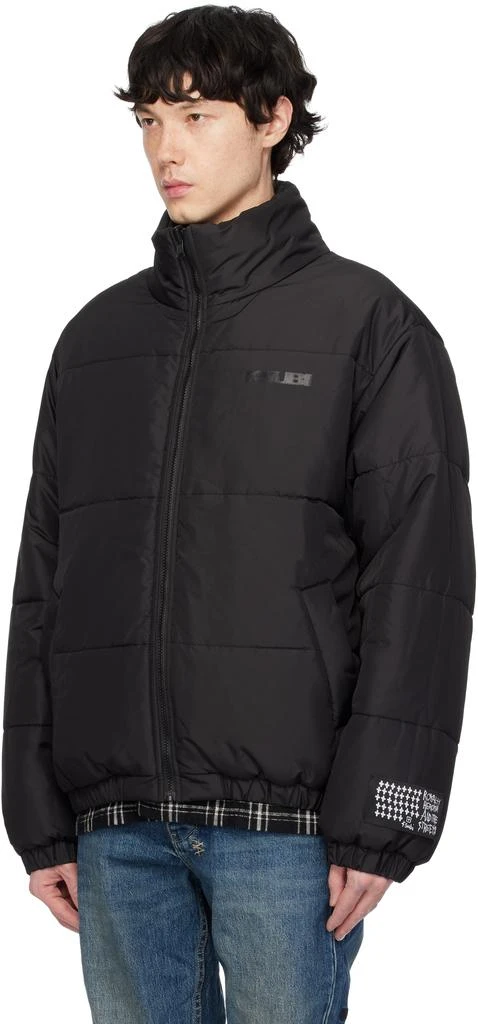 Ksubi Black Sott Puffer Reversible Jacket 4