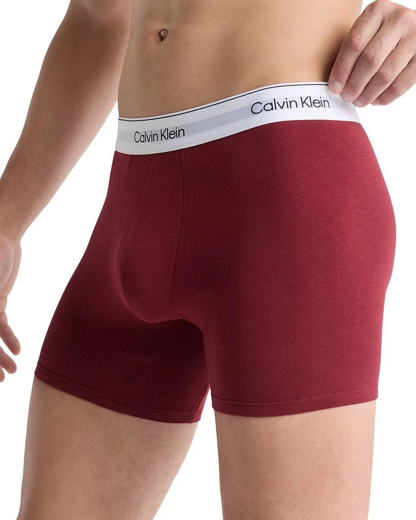 Calvin Klein Modern Cotton Holiday Boxer Briefs, Pack of 5 4